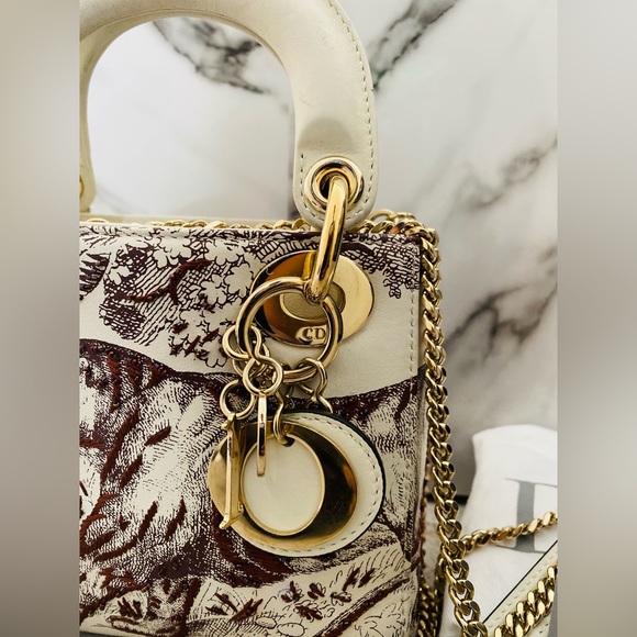 Christian Dior Lady Dior Mini Toile De Jouy - Picture 7 of 17